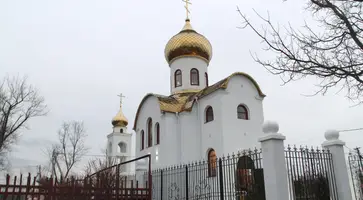 Епископ Стефан освятил новый храм Святителя Николая Мирликийского в Привольном