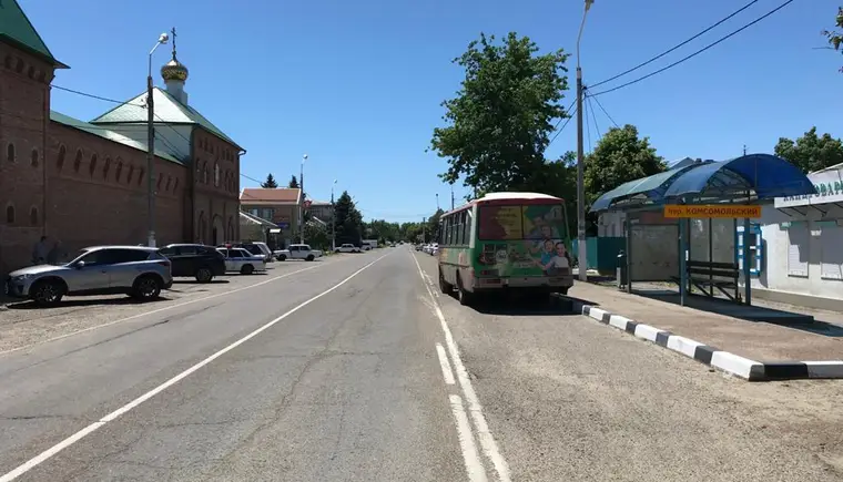 В Кавказском районе тяжело травмирована пожилая пассажирка автобуса