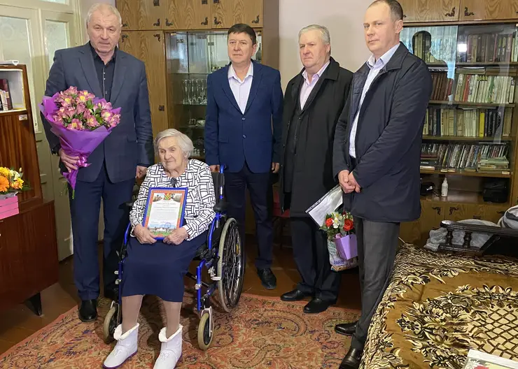 В Кропоткине 100-летний юбилей празднует ветеран Великой Отечественной войны Валентина Великая