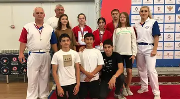 Трое школьников из Кавказского района завоевали бронзовые медали в спортивном самбо в зональном этапе Кубка губернатора