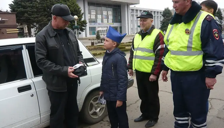 В Кавказском районе прошла профилактическая акция по безопасному дорожному движению