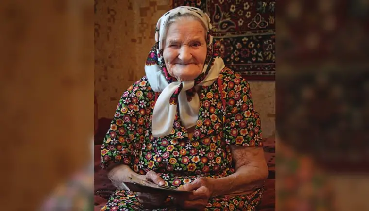 Жительница станицы Казанской Марина Гавриловна Коваленко отметила 100 лет