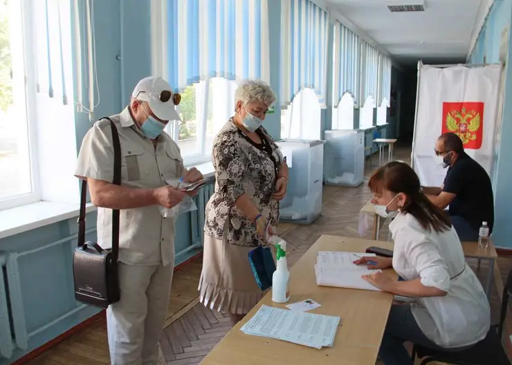 По предварительным данным явка избирателей в кавказском районе составила 90,33%
