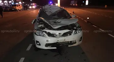 В Кропоткине в дорожной аварии погиб житель Московской области