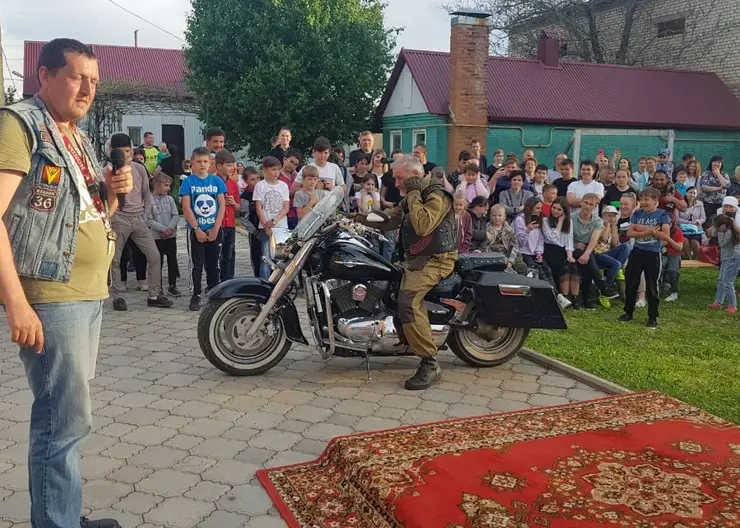 Мотопробег, посвящённый Пасхе и Дню Победы в станице Казанской
