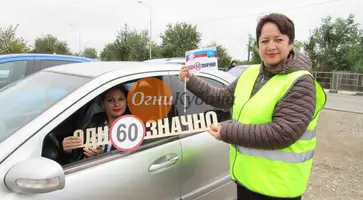 Автоинспекторы и родители призвали водителей к снижению скорости в зоне детских садов