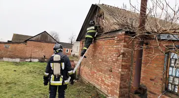 Пожар в частном доме станицы Казанской потушен