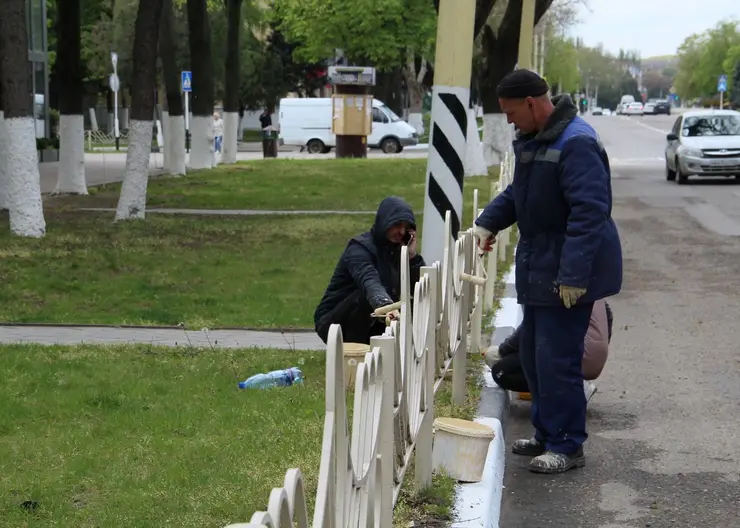 В Кропоткине идет генеральная уборка