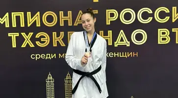 Виктория Кучина из Кропоткина взяла «бронзу» Чемпионата России по тхэквондо