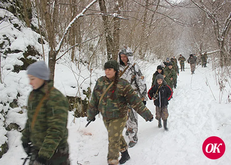 «Зарница» в горах