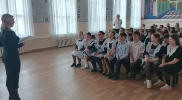 ФОТО беседа по экстремизму СОШ №1