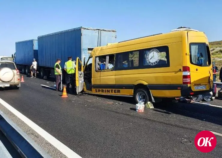 В Крыму разбился следовавший из Краснодара автобус: 8 человек погибли