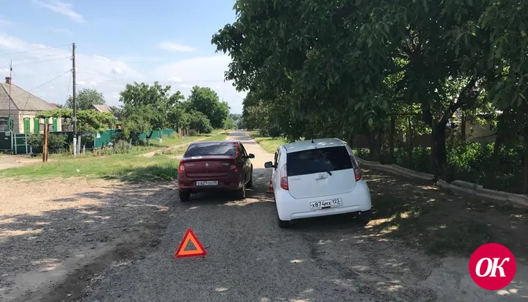 В Кропоткине в дорожной аварии пострадал ребенок