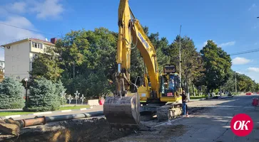 По словам подрядчика, замена первого участка аварийного коллектора может быть завершена через полтора месяца