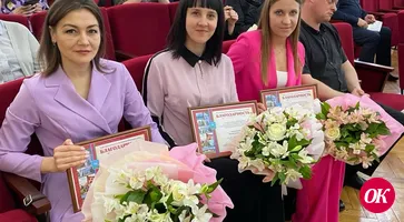 Журналиста Галину Мигунову наградил глава Кавказского района
