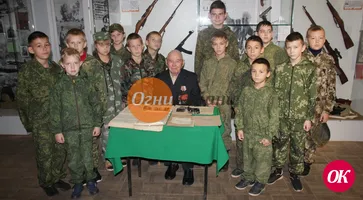 Воспитанники детского военно-патриотического клуба «Патриот» приняли участие в съемках документального фильма