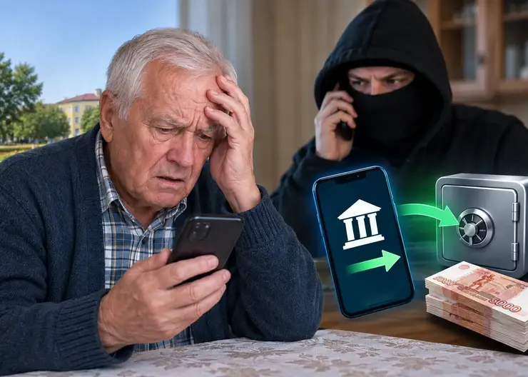 Телефонное мошенничество_ перевод в сейф