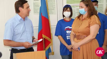 Глава Кавказского района Виталий Очкаласов приветствовал участников «Диктанта Победы»