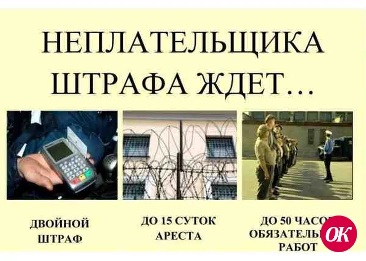 Отдел МВД России по Кавказскому району напоминает о необходимости своевременной оплаты административного штрафа