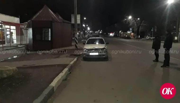 Водитель скрылся с места аварии