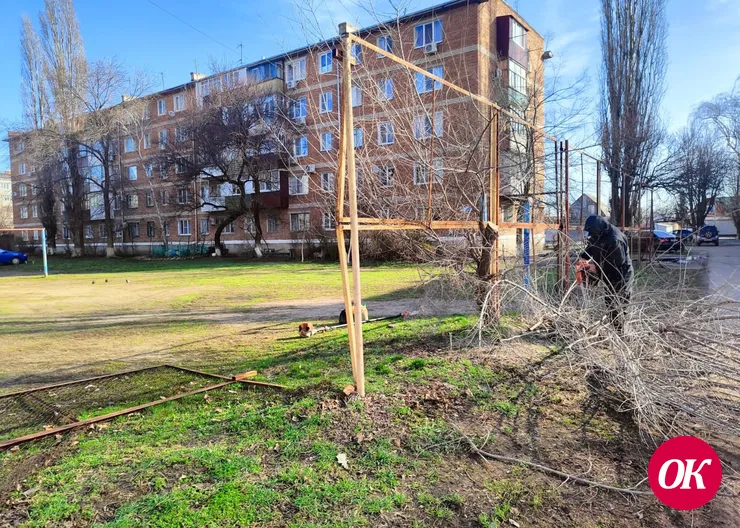 По улице Кирова,7 закончены подготовительные работы для реконструкции двора многоквартирного дома