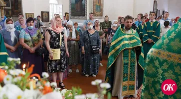 День Святой Троицы в Покровском соборе