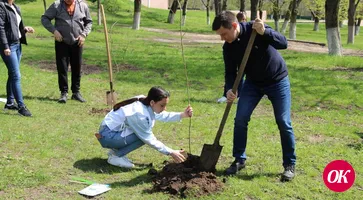 В период акции «Сад памяти» в Кавказском районе высажено свыше тысячи деревьев