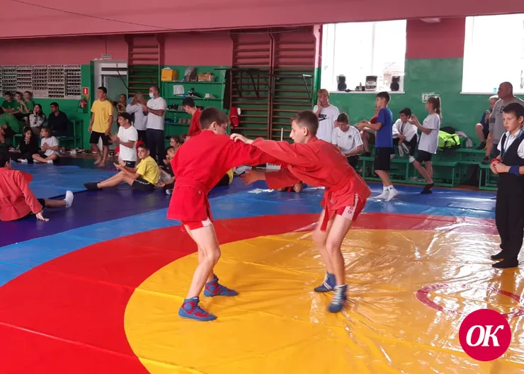 Школьники Кавказского района борются за Кубок губернатора по самбо