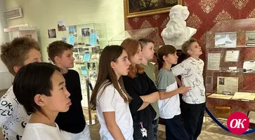 Музей Кропоткина посетили лицеисты из Краснодара