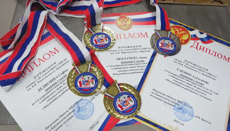 медали и дипломы