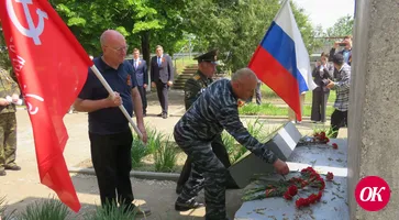 Представители ветеранской организации отдела полиции приняли участие в автопробеге, посвященном 80-летию Великой Победы