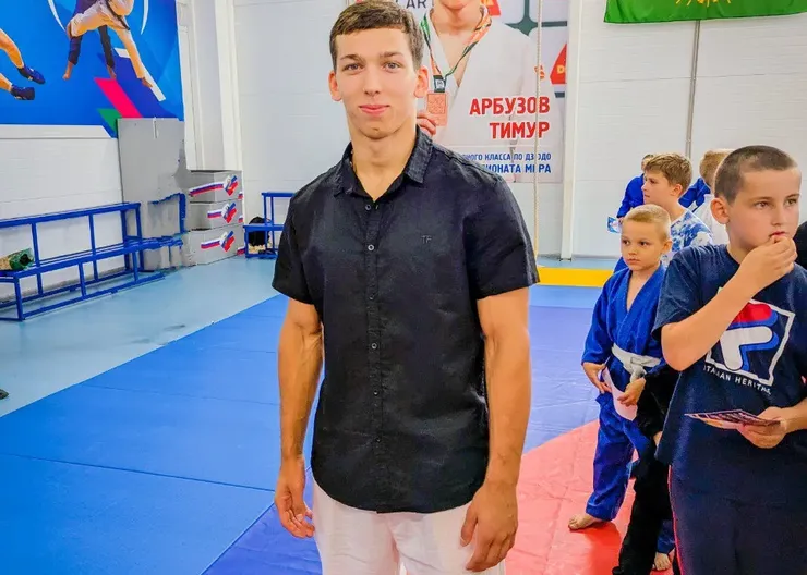 Тимур Арбузов стал первым в истории Кубани чемпионом мира по дзюдо