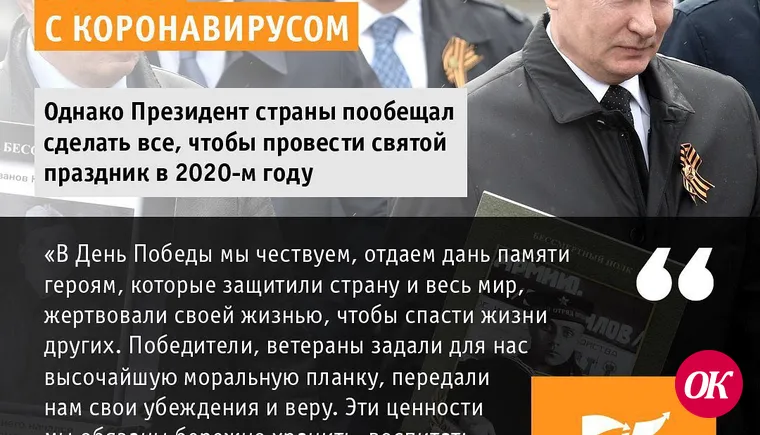 Бессмертный полк в России перенесут в связи с коронавирусом