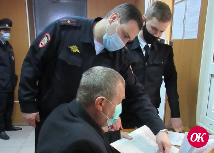 В Кавказском районе общественник посетил дежурную часть отдела полиции