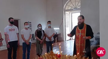Панихиду по жертвам трагедии в казанской гимназии №175 совершили в Покровском соборе г.Кропоткина