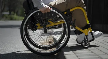 side-view-disabled-man-wheelchair