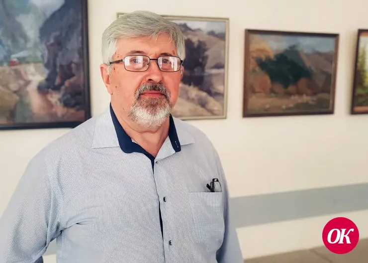 В художественной школе Кропоткина открылась выставка известного кубанского художника