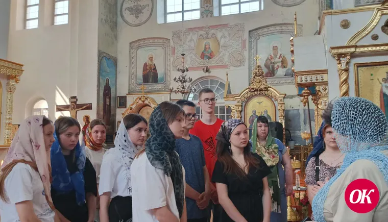 Покровский собор г.Кропоткина посетили члены молодежного центра «Светофор»