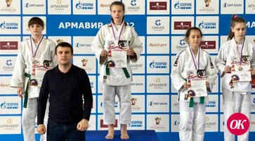 Дзюдоистка из Кропоткина завоевала серебряную медаль на соревнованиях в Армавире