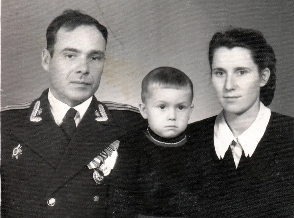 Семья Чаплыгиных, г.Севастополь, 1956 г.