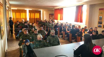 Военнослужащим и школьникам Кропоткина напомнили о события оккупации города