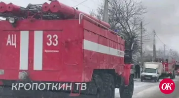 В пожаре в Кропоткине погиб хозяин дома
