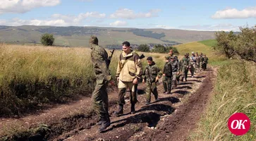 Воспитанники детского военно-патриотического клуба «Патриот» провели выходные в горах Отрадненского района