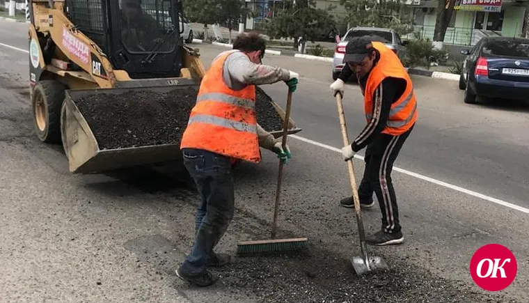 В Кропоткине ямочный ремонт завершен на 15 городских улицах