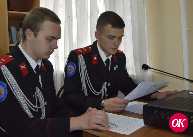 В Кропоткинском казачьем кадетском корпусе состоялись тематические радиоэфиры
