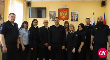 Следователи Кавказского района принимали поздравления с профессиональным праздником