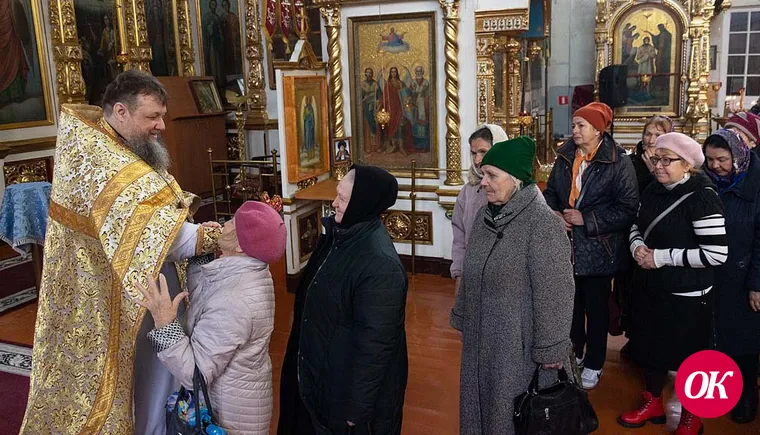 Настоятель Покровского собора отметил свое тезоименитство