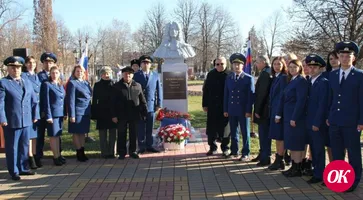 В Кропоткине открыли памятник первому прокурору страны Павлу Ягужинскому