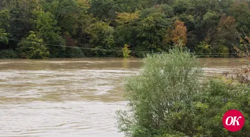 Уровень воды в реке Кубань повышен