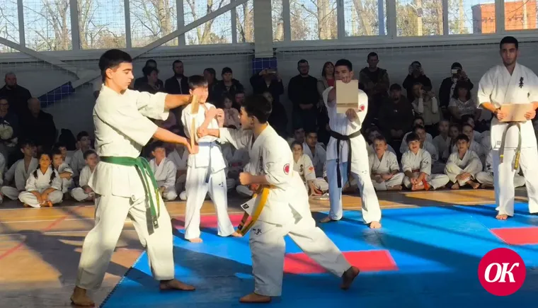 В спортшколе "Вершина" состоялись Первенство и Чемпионат Кавказского района по киокушин памяти В.Н. Очкаласова